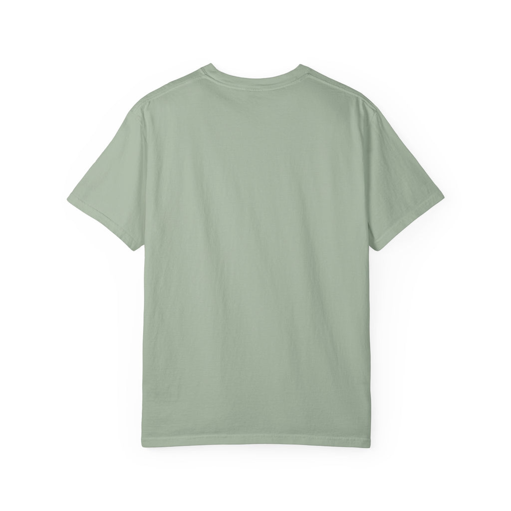 Ghost and Cafecito T-Shirt — Halloween Ghost in Beanie with Pumpkin Comfort Colors Tee
