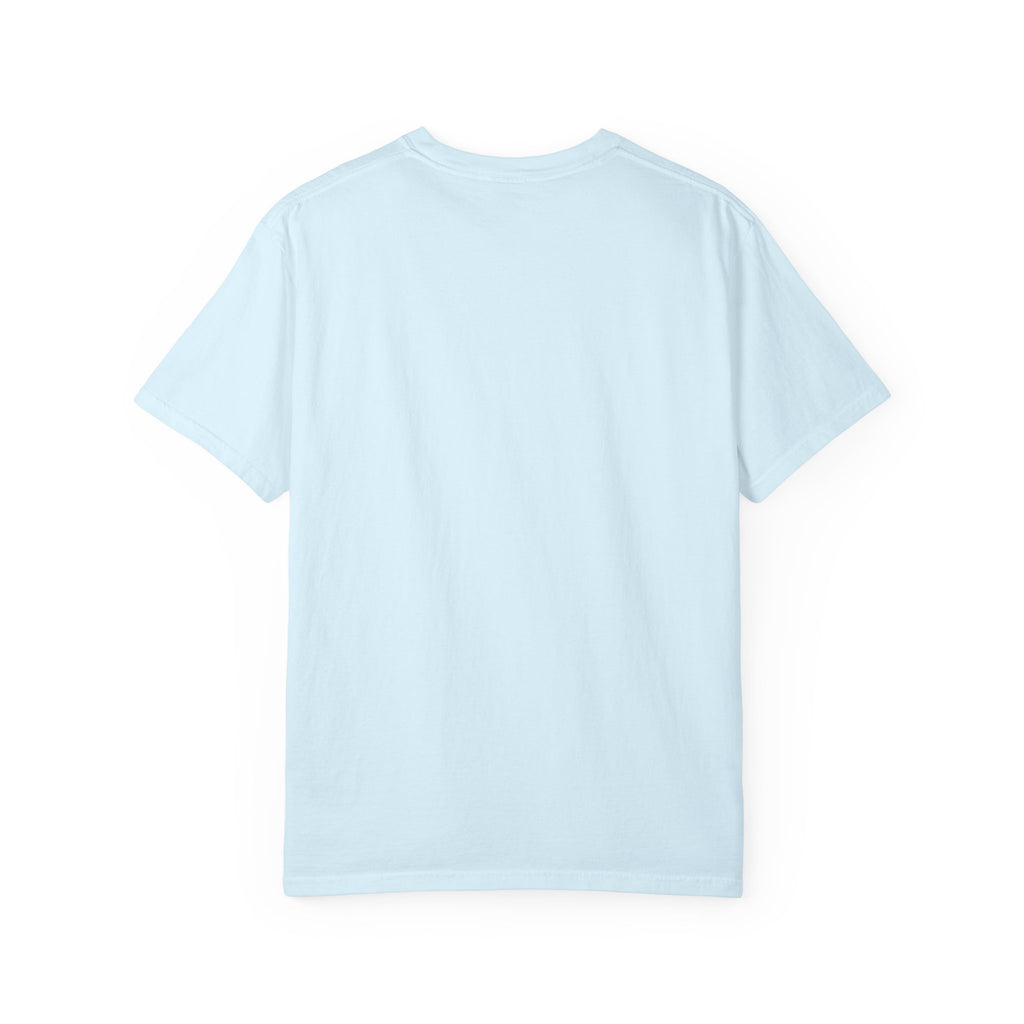 Ghost and Cafecito T-Shirt — Halloween Ghost in Beanie with Pumpkin Comfort Colors Tee